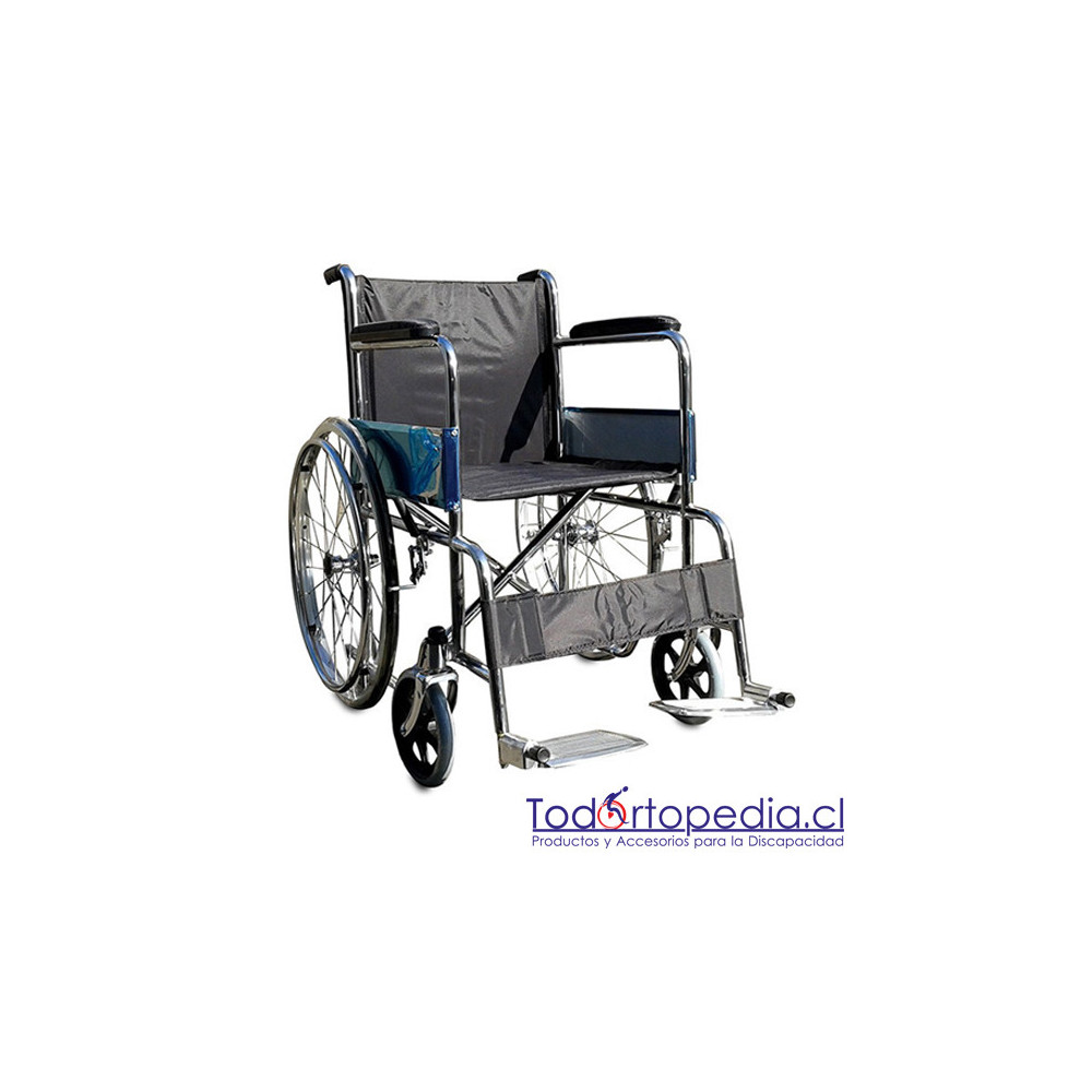 Silla De Ruedas Cromada Adulto