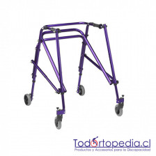 Andador Plegable Posterior 4 Ruedas