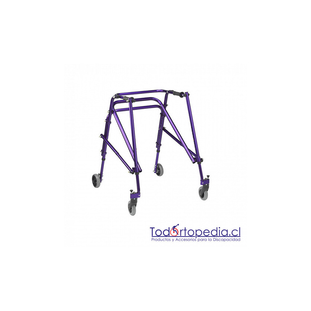 Andador Plegable Posterior 4 Ruedas