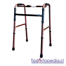 Andador Reciproco Plegable Bronce