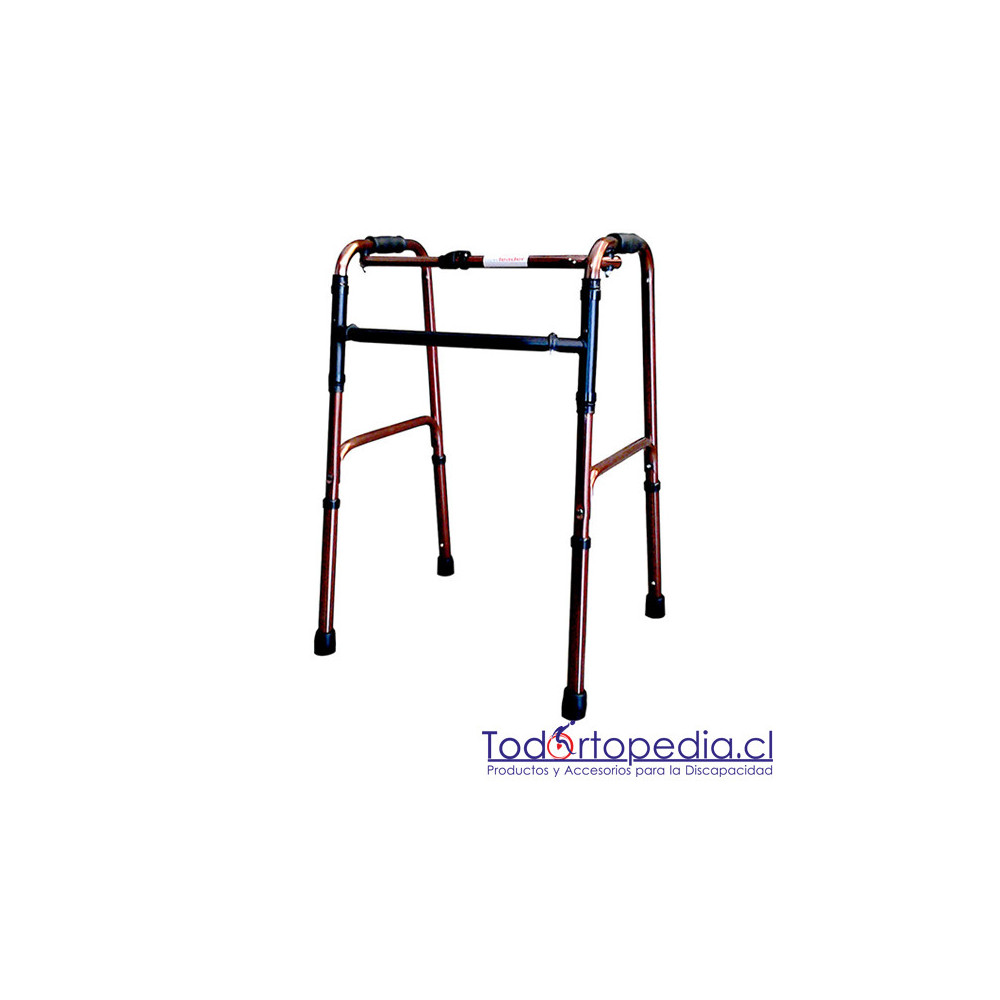 Andador Reciproco Plegable Bronce