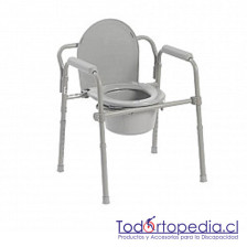 Baño Portatil Plegable Cromado