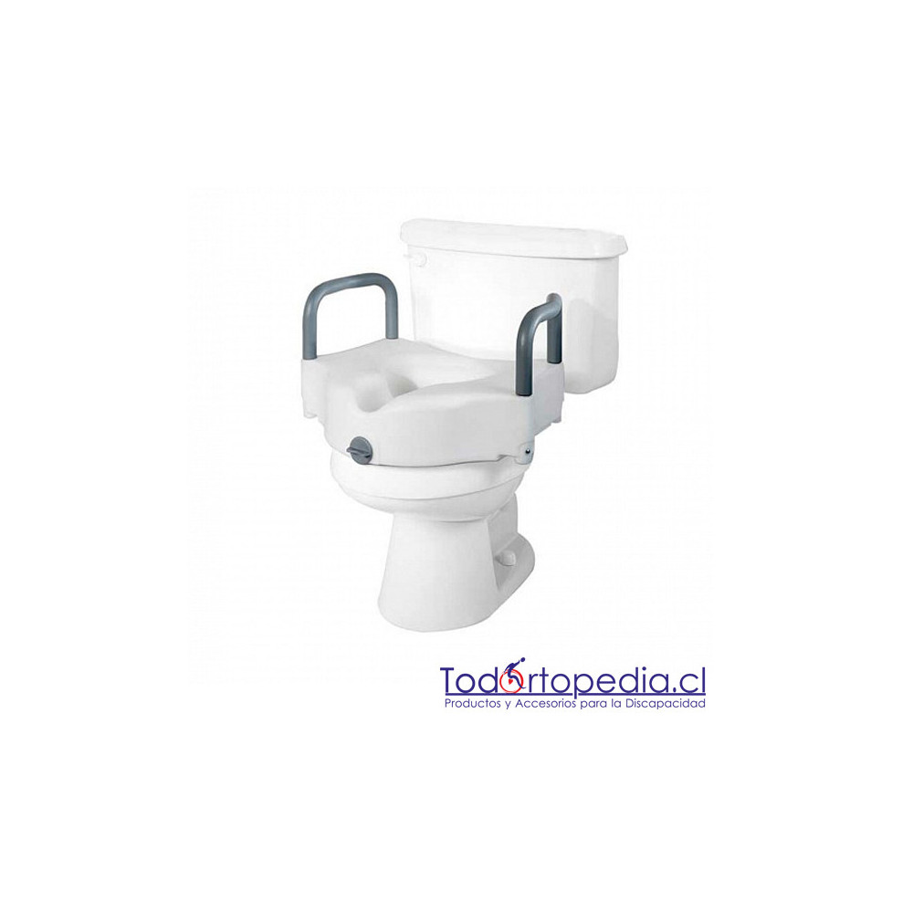 Alza Taza de Baño con Poza Brazos